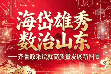 海岱雄秀 数治山东 ——齐鲁政采绘就高质量发展新图景