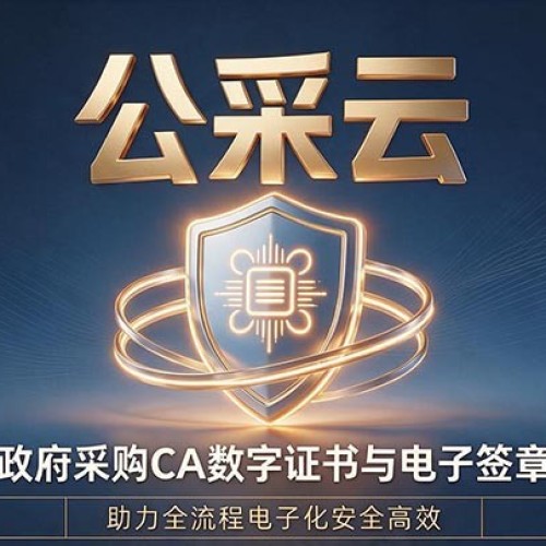 公采云（山东CA）政府采购CA数字证书与电子签章服务